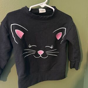Cat crewneck sweatshirt